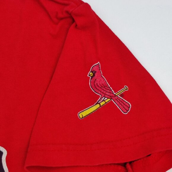 Nike Team Cardinals short sleeve T-shirt red with graphic design boys size S - Picture 3 of 8